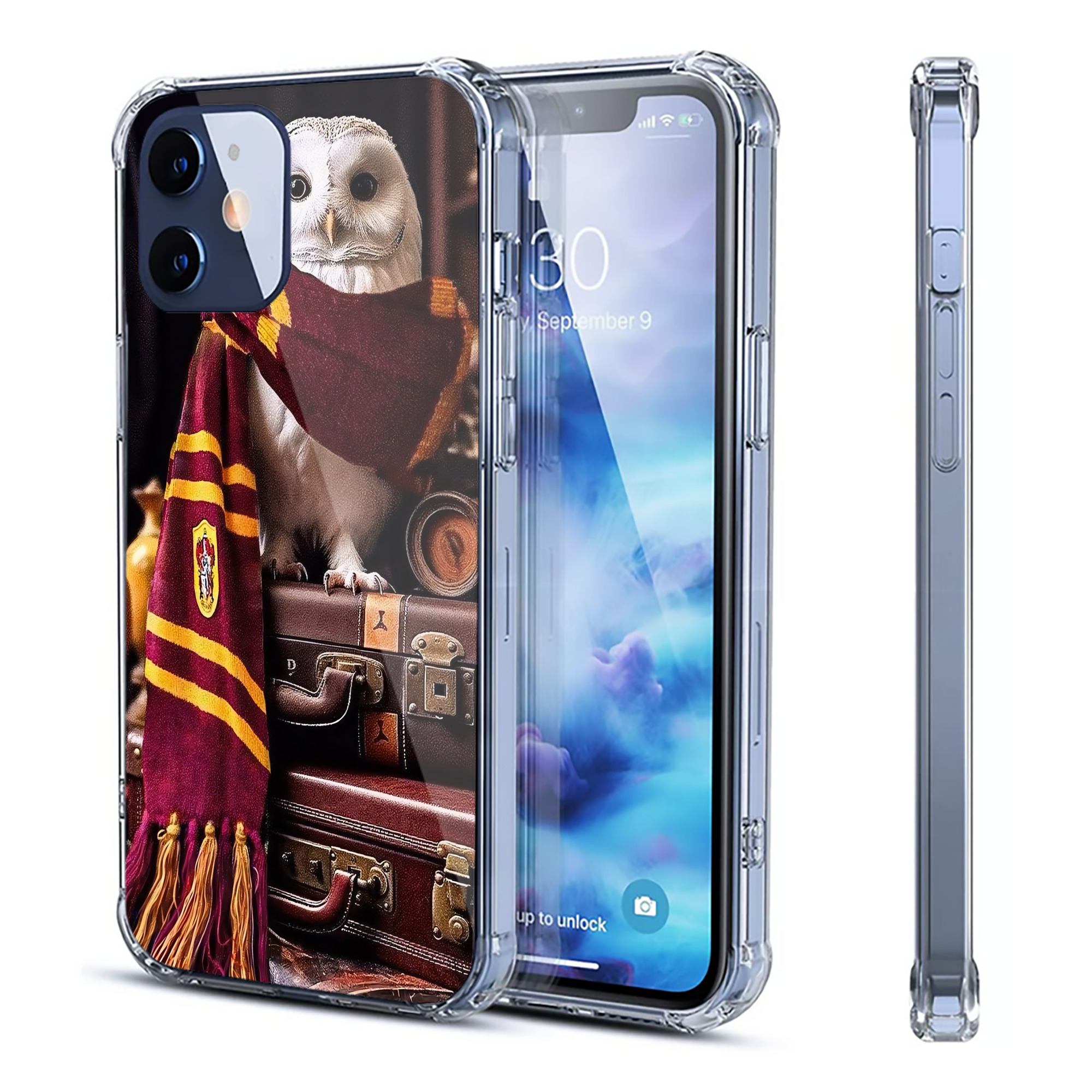 （画像用） Harry Potter ハリー・ポッターシリーズ 【iPhone 12シリーズ対応】透明スマホケース（クリアソフトケース）